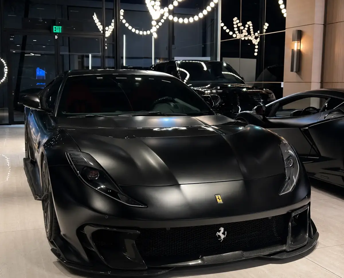 Clear Matte Stealth PPF — Ferrari 812 Superfast